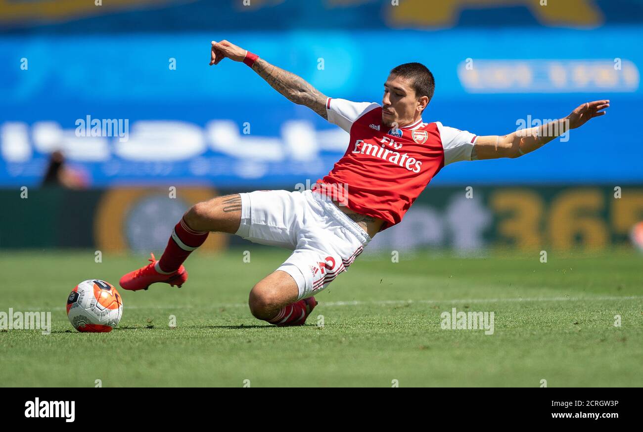 Hector Bellerin during the Premier League match at the AMEX Stadium, Brighton.   PHOTO CREDIT : © MARK PAIN / ALAMY STOCK PHOTO Stock Photo
