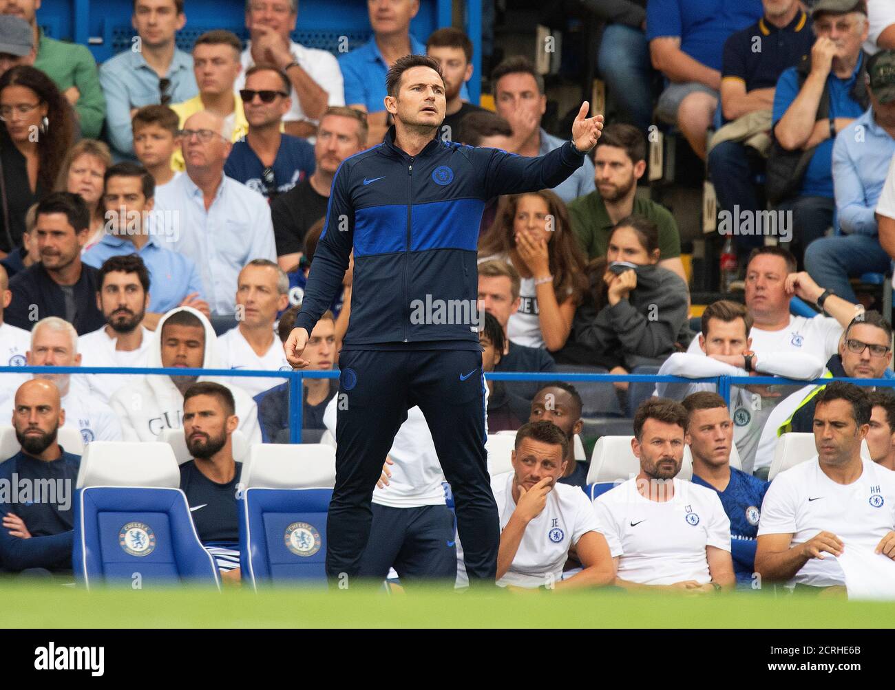Frank Lampard - Chelsea Manager.  Chelsea v Sheffield Utd. Premier League. PICTURE CREDIT : © MARK PAIN /  ALAMY STOCK IMAGE Stock Photo