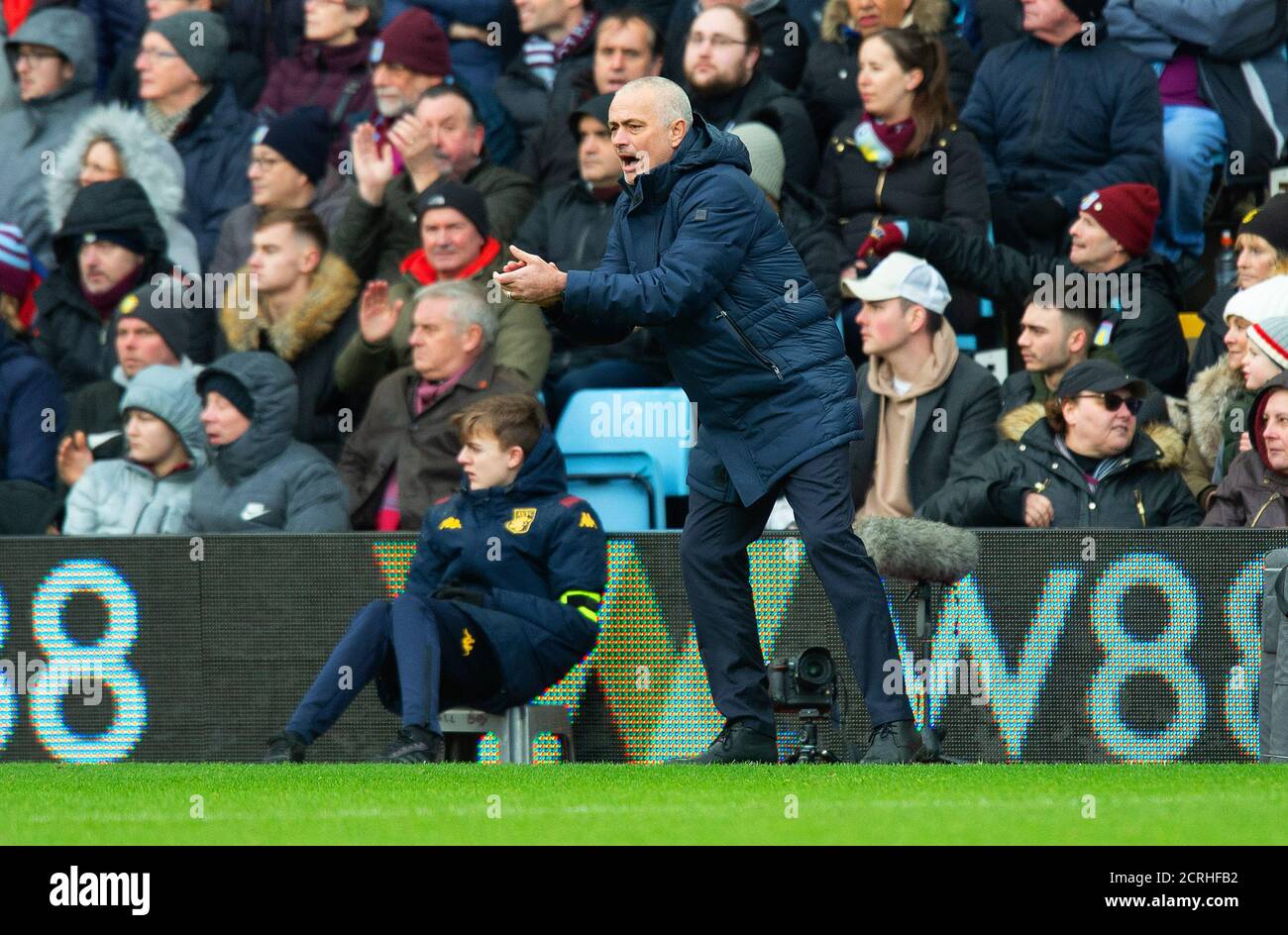 Tottenham Hotspur Manager Jose Mourinho. Aston Villa v Spurs  PHOTO CREDIT : © MARK PAIN / ALAMY STOCK PHOTO Stock Photo