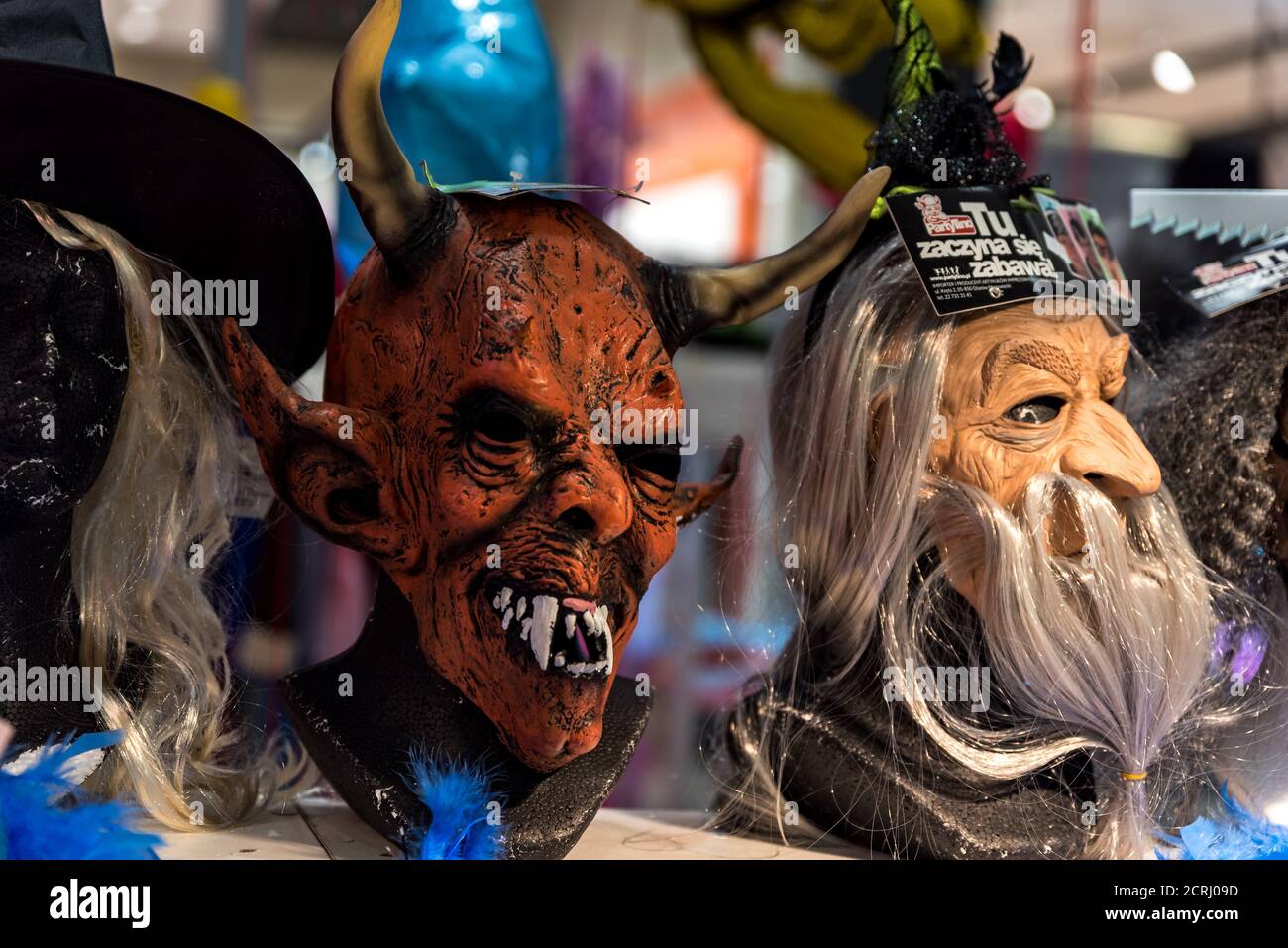 Scary Halloween Masks High Resolution Stock Photography And Images Alamy