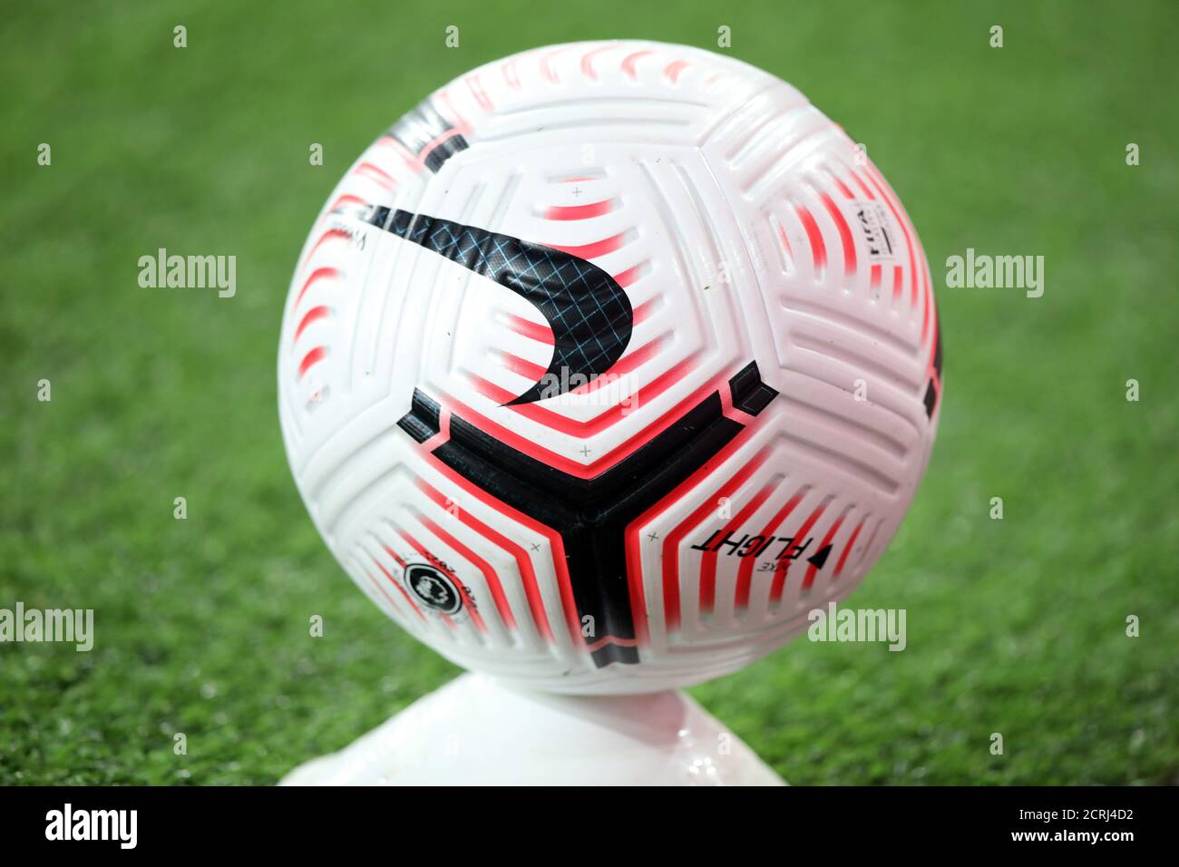 London, UK. 19th Sep, 2020. A Nike football at the EPL match Arsenal v West  Ham United, at the Emirates Stadium, London, UK on 19th September, 2020.  English Premier League matches are