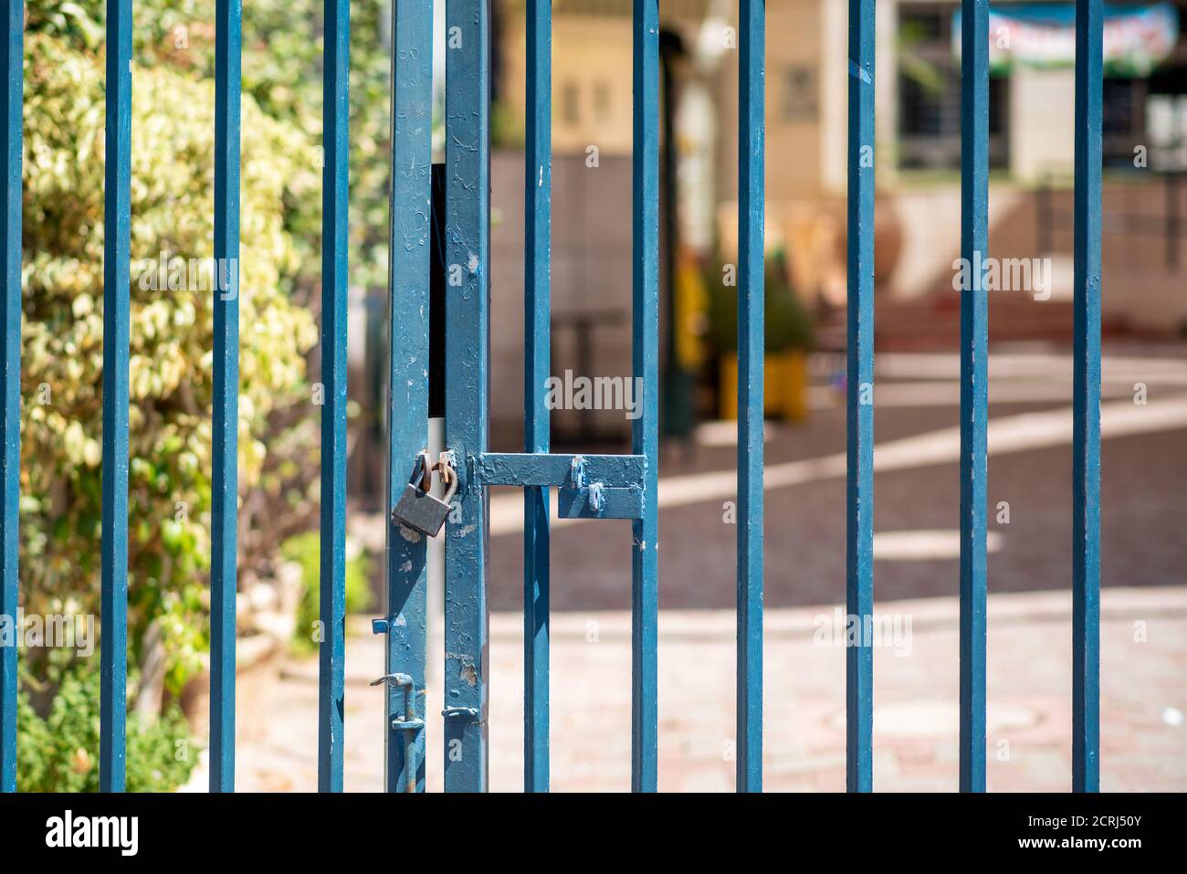 Fence Gate Closure High Resolution Stock Photography And Images Alamy
