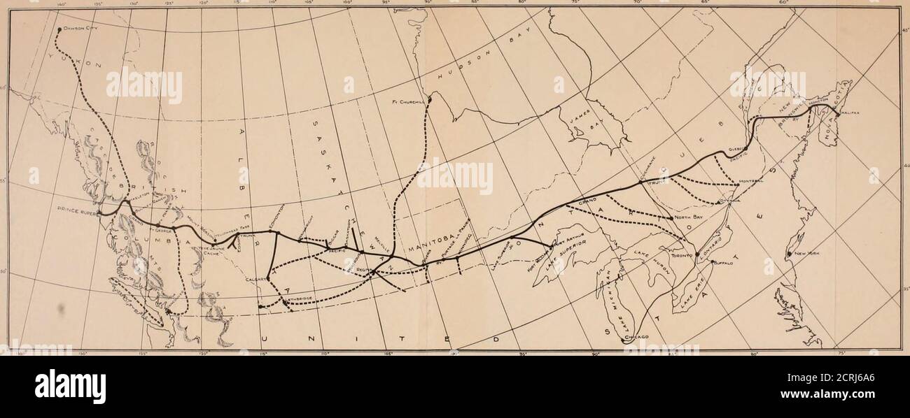 Grand Trunk Pacific Railway Map The Making Of A Great Canadian Railway; The Story Of The Search For And  Discovery Of The Search For And Discovery Of The Route, And The Constru  Ction Of The Nearly