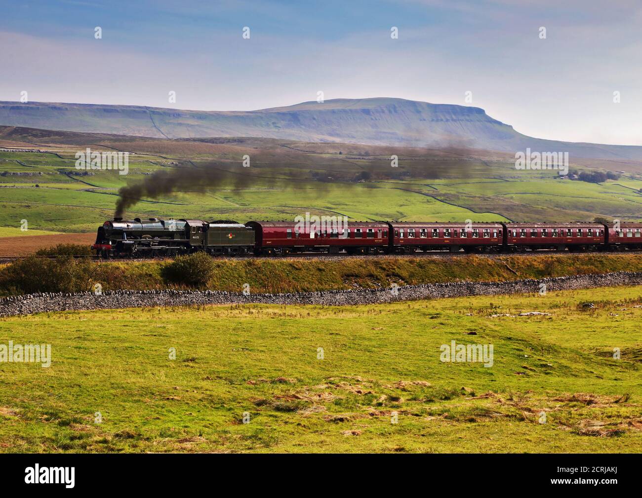 Steam on the Settle to Carlisle Line #1 Stock Photo