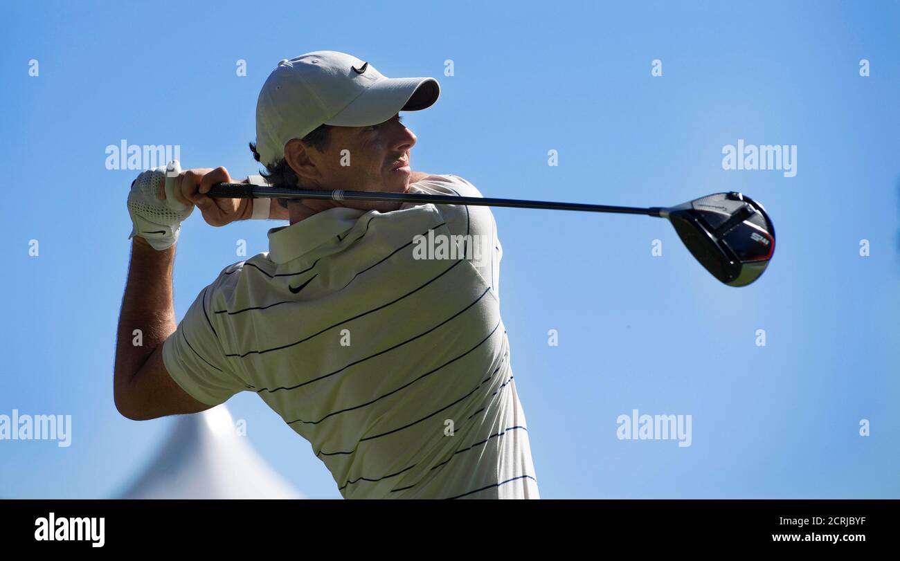 Rory MciLroy during day two of the BMW PGA Championship at Wentworth Golf Club, Surrey. PHOTO CREDIT : © MARK PAIN / ALAMY STOCK PHOTO Stock Photo