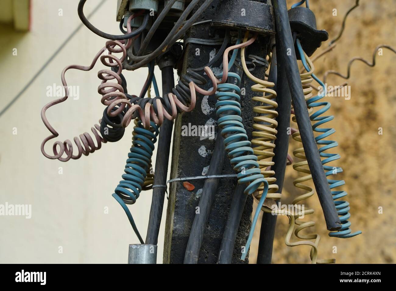 Street Light Power Cable Final connections of Lighting System to power