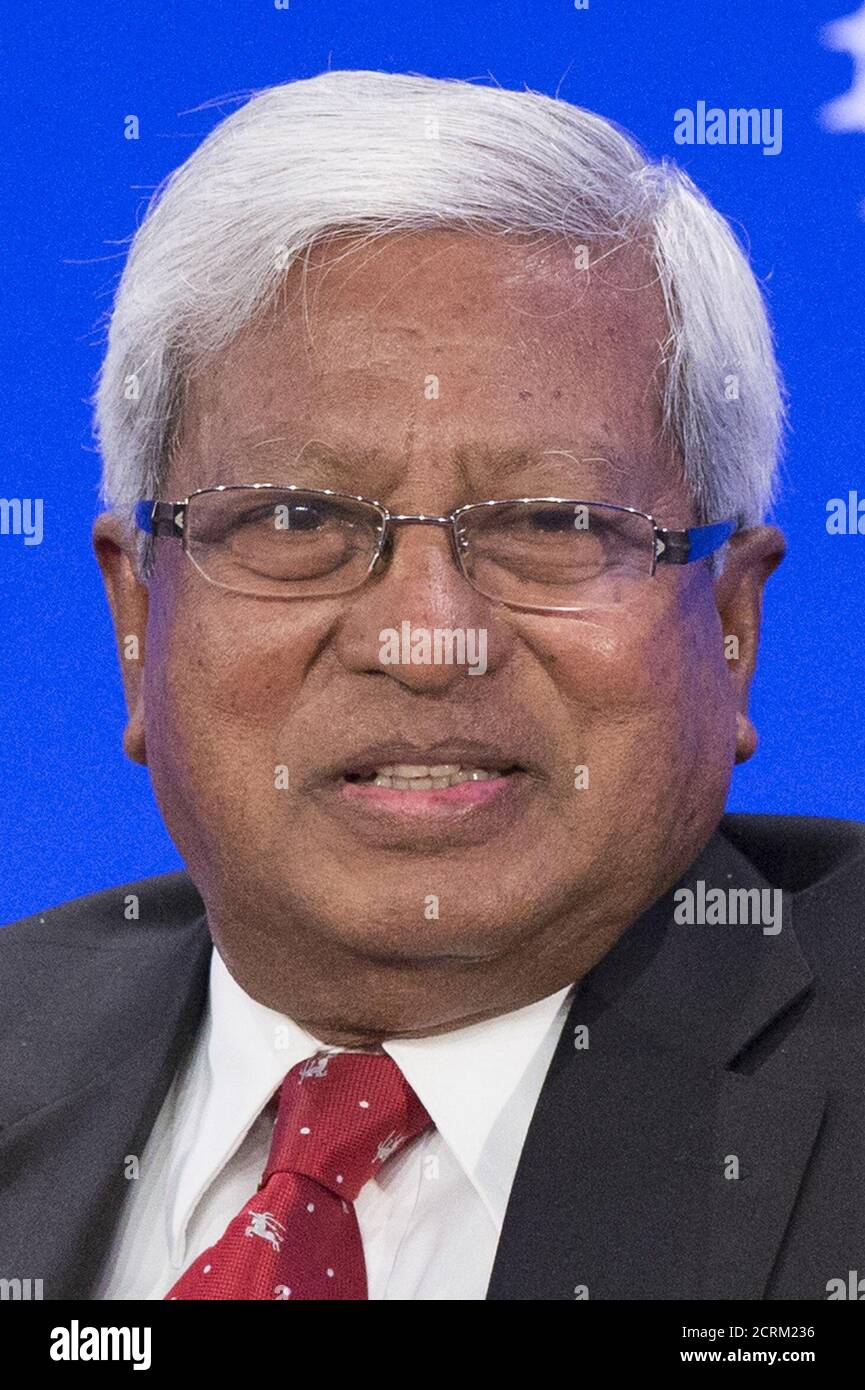 Sir Fazle Hasan Abed, Founder and Chairperson, BRAC, attends a session titled 'Unveiling the Hidden Labor Costs of Global Supply Chains' at the 2013 Clinton Global Initiative (CGI) in New York on September 26, 2013.        REUTERS/Adrees Latif (UNITED STATES  - Tags: POLITICS HEADSHOT BUSINESS) Stock Photo
