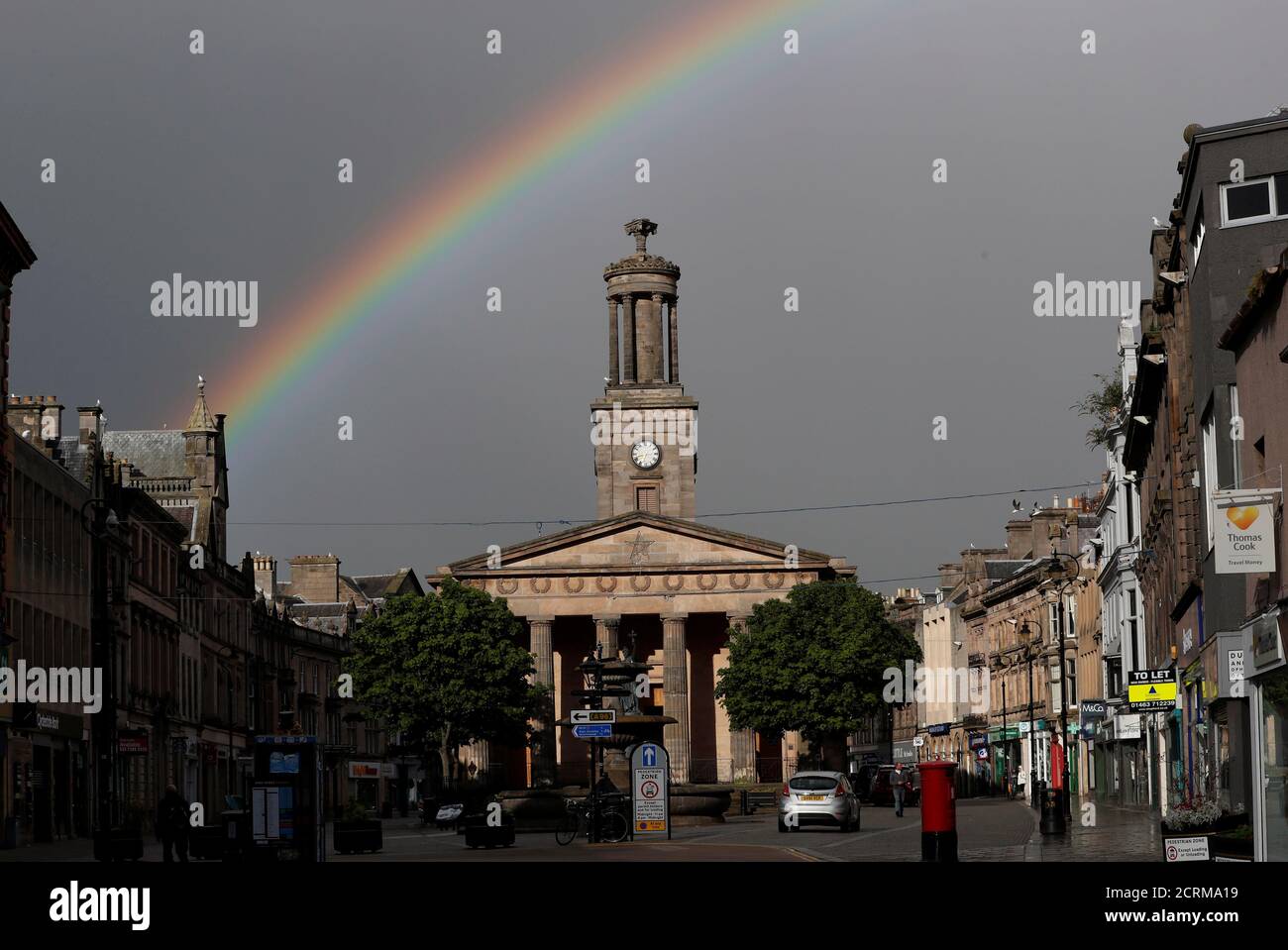 Elgin high street hires stock photography and images Alamy