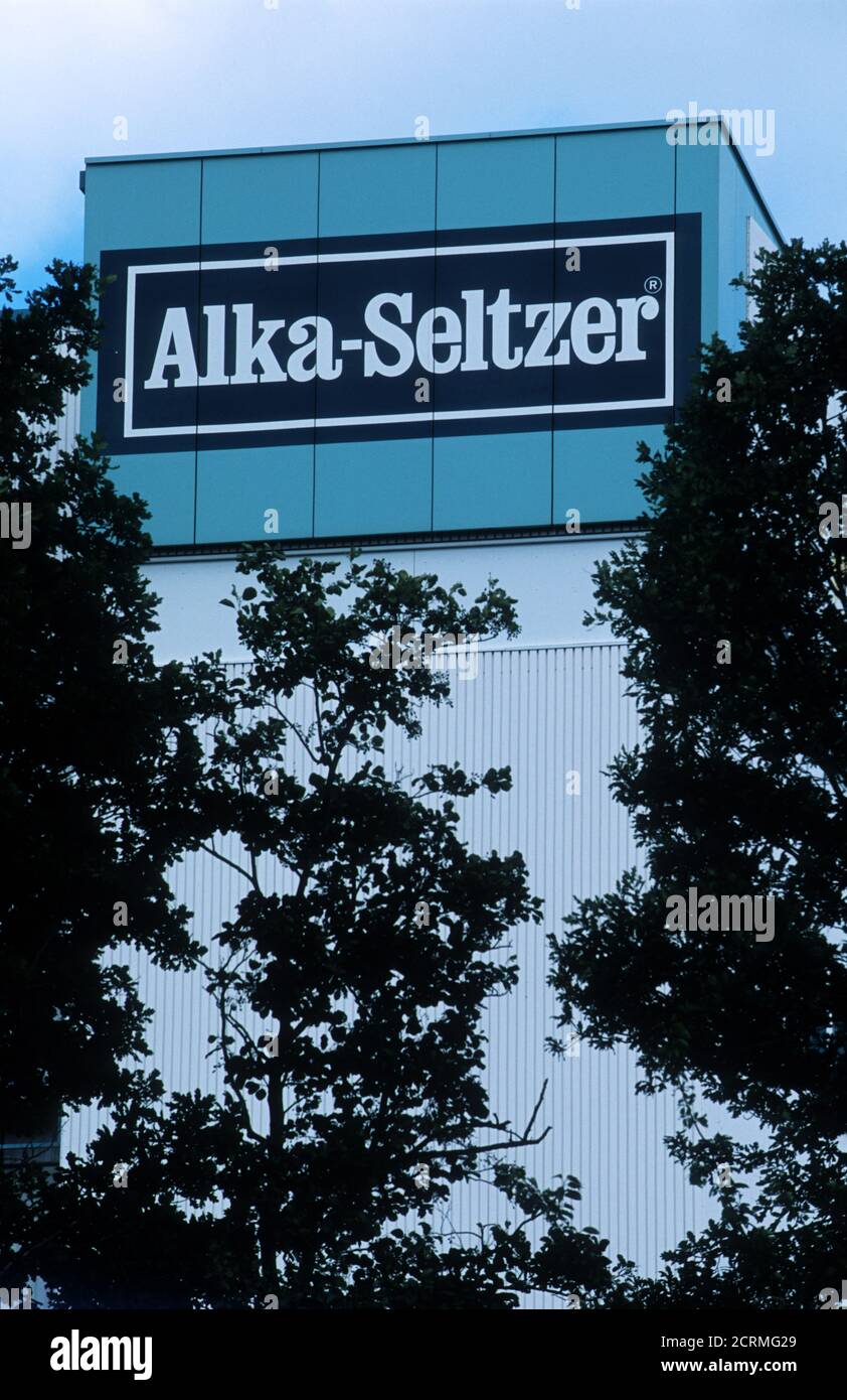 Alka-Seltzer Bayer pharmaceuticals Leverkusen Germany Stock Photo