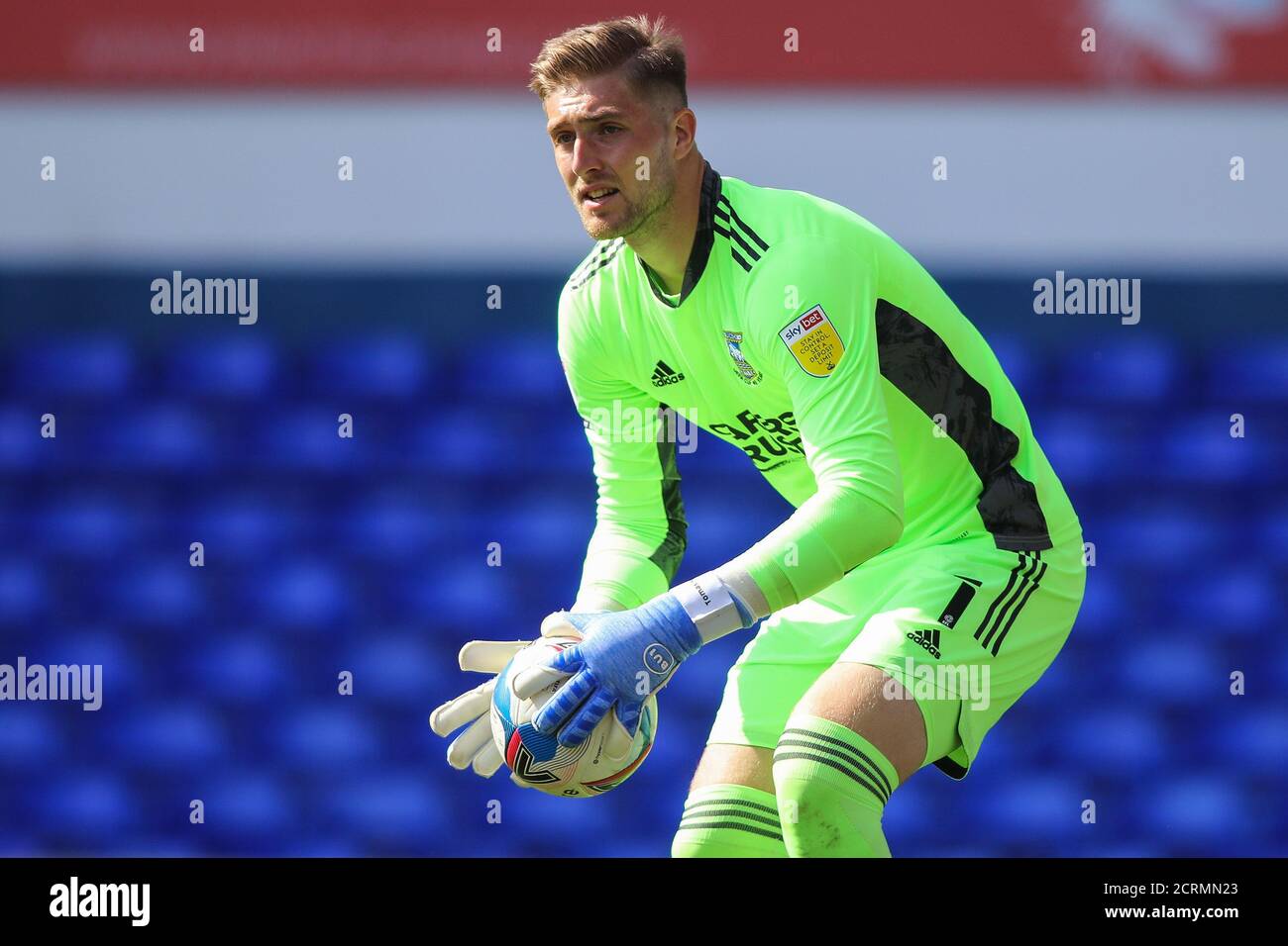 Tomas Holy of Ipswich Town - Ipswich Town v Wigan Athletic, Sky Bet League One, Portman Road, Ipswich, UK - 13th September 2020  Editorial Use Only - DataCo restrictions apply Stock Photo