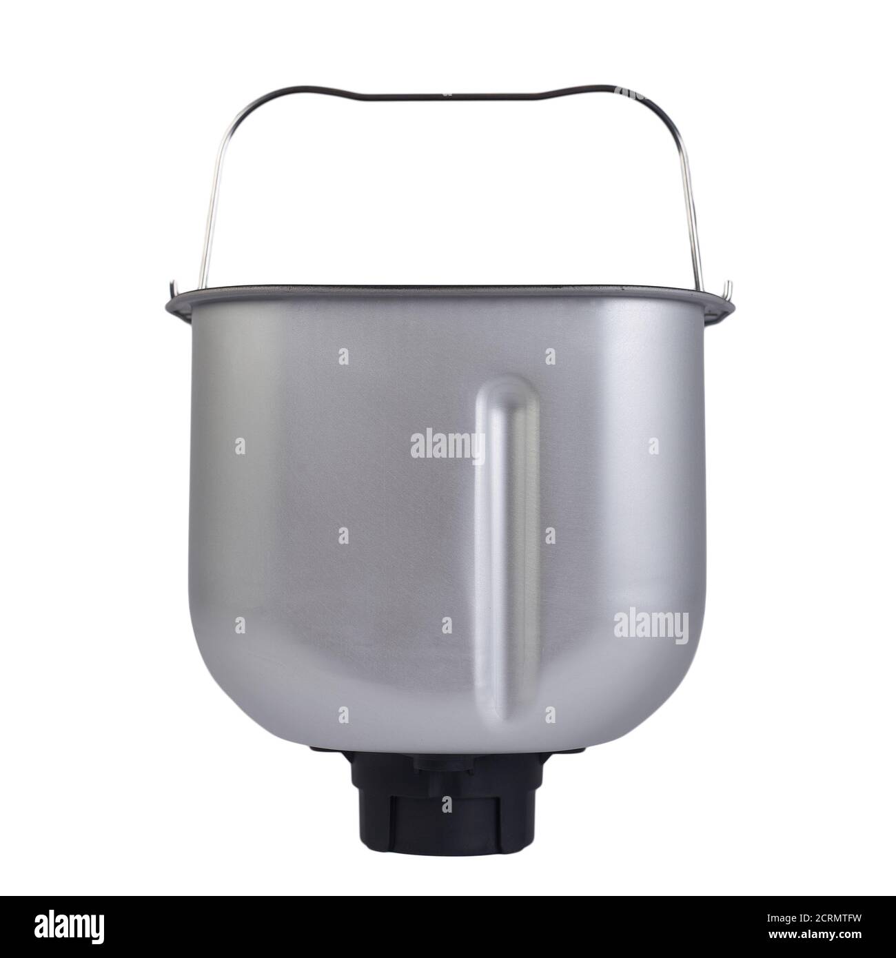 Bread maker pan isolated on white background. Replacement part