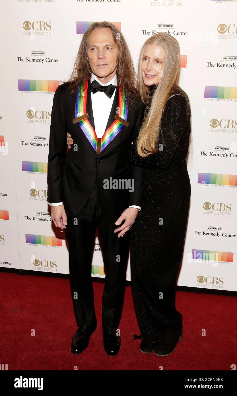 Kennedy Center Honoree musician Timothy B. Schmit and his wife Jean Cromie  arrive for the Kennedy Center Honors in Washington, U.S. December 4, 2016.  REUTERS/Joshua Roberts Stock Photo - Alamy