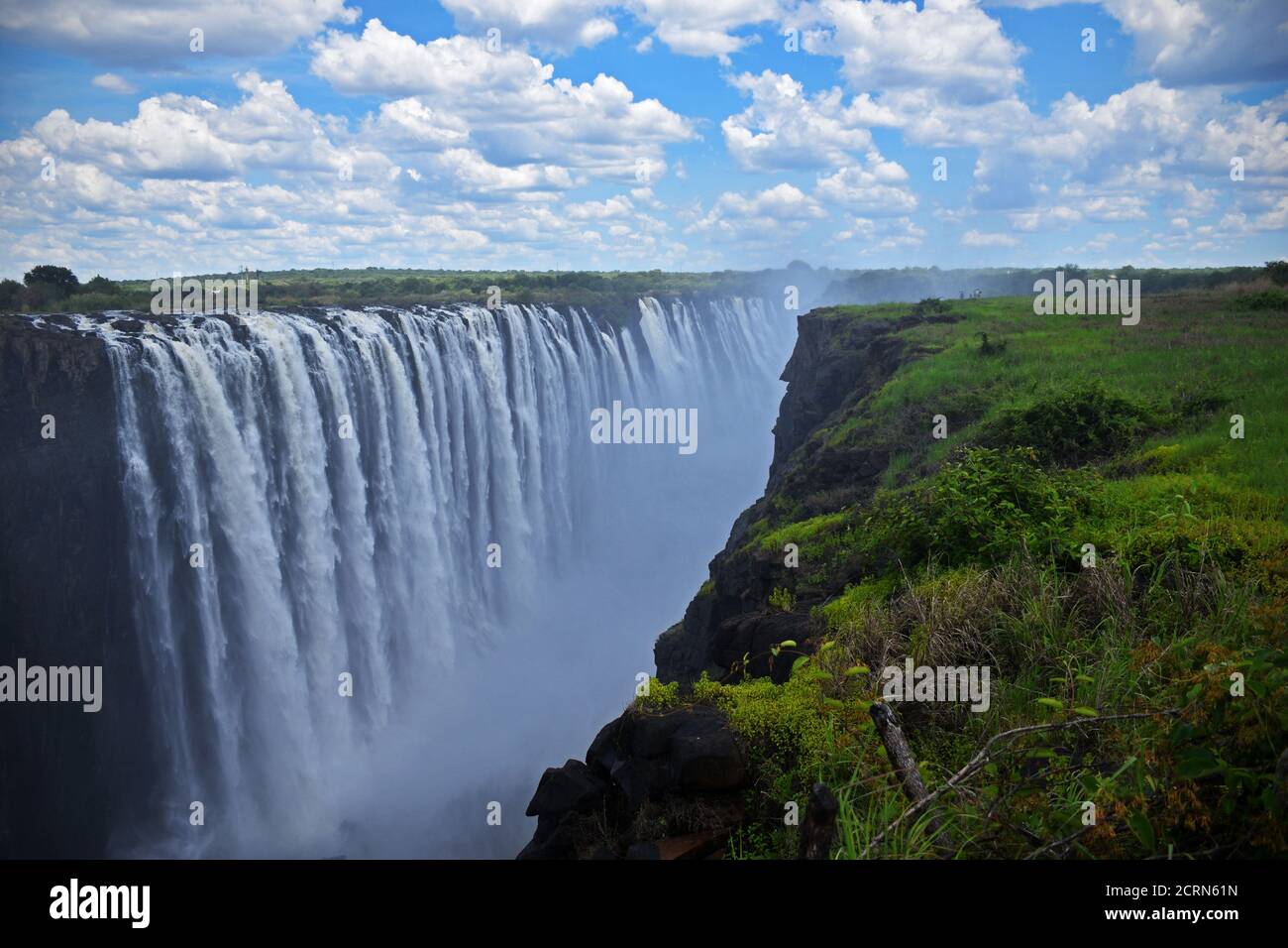 Victoria Falls in Zimbabwe Stock Photo Alamy