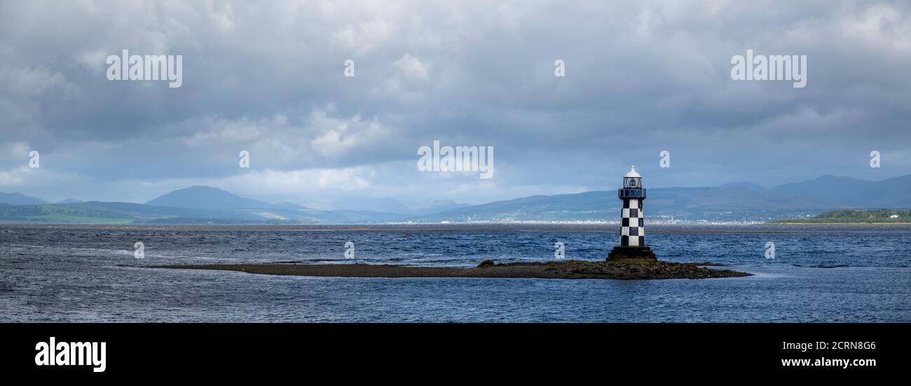 Lighthouse, Greenock, Firth of Clyde, Scotland, UK Stock Photo