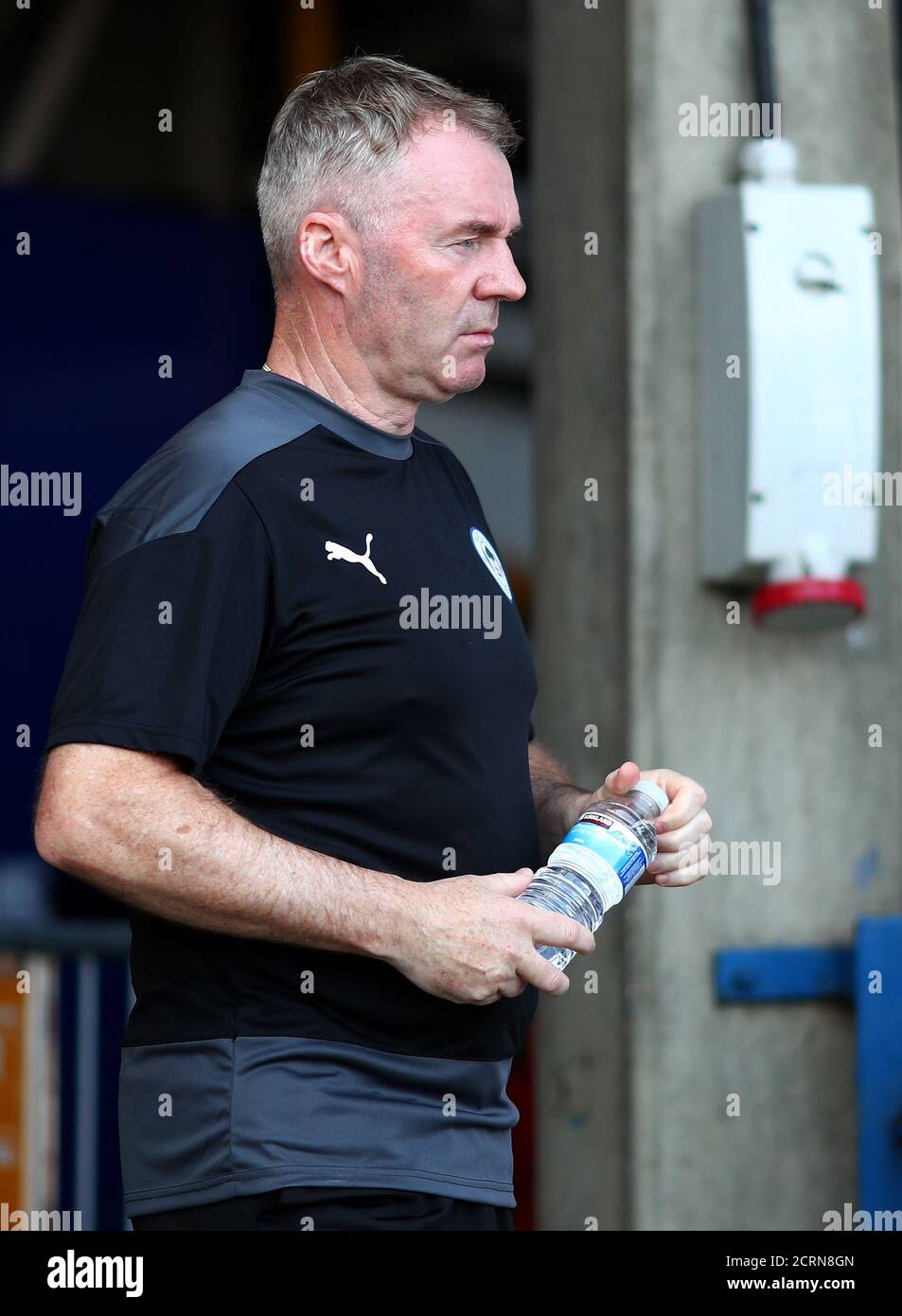 Manager of Wigan Athletic, John Sheridan - Ipswich Town v Wigan Athletic, Sky Bet League One, Portman Road, Ipswich, UK - 13th September 2020  Editorial Use Only - DataCo restrictions apply Stock Photo