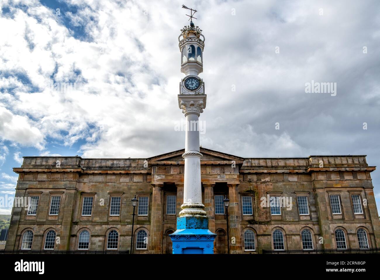 Custom House, Greenock, Scotland, UK Stock Photo