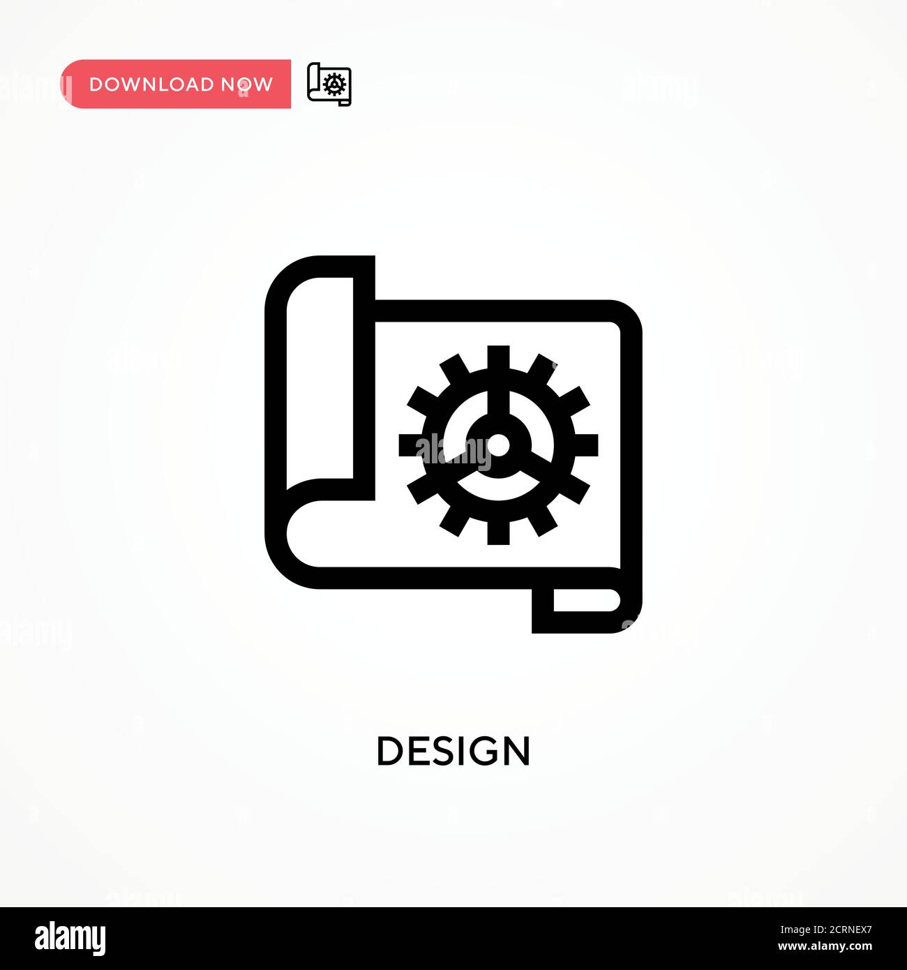 Design Simple vector icon. Modern, simple flat vector illustration for ...