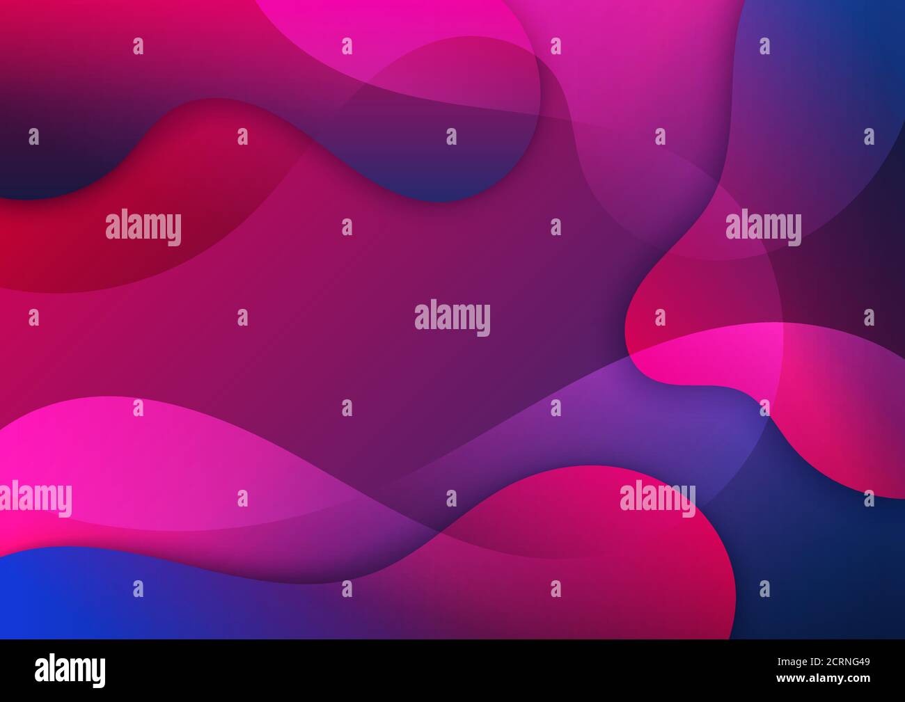 Abstract pink and blue gradient waves shape background. Vector illustration Stock Vector