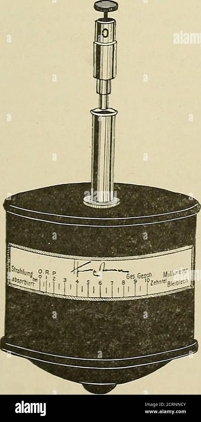 Radiography and radio-therapeutics . meters : (1) Walter, (2)  Walter-Benoist,(3) Wehnelt crypto-radiometer, (d) measure-ment by the  milliamperemeter. A rough though practical method of esti-mating the  internal resistance of the X-raybulb consists