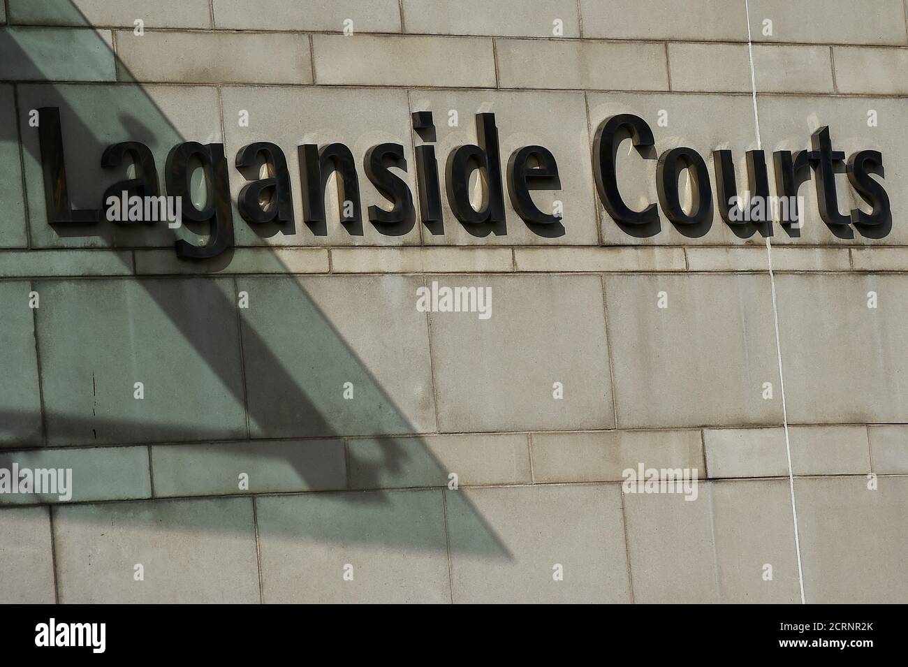 A general view of the Laganside Courts is seen in Belfast, Northern Ireland August 23, 2017. REUTERS/Clodagh Kilcoyne Stock Photo
