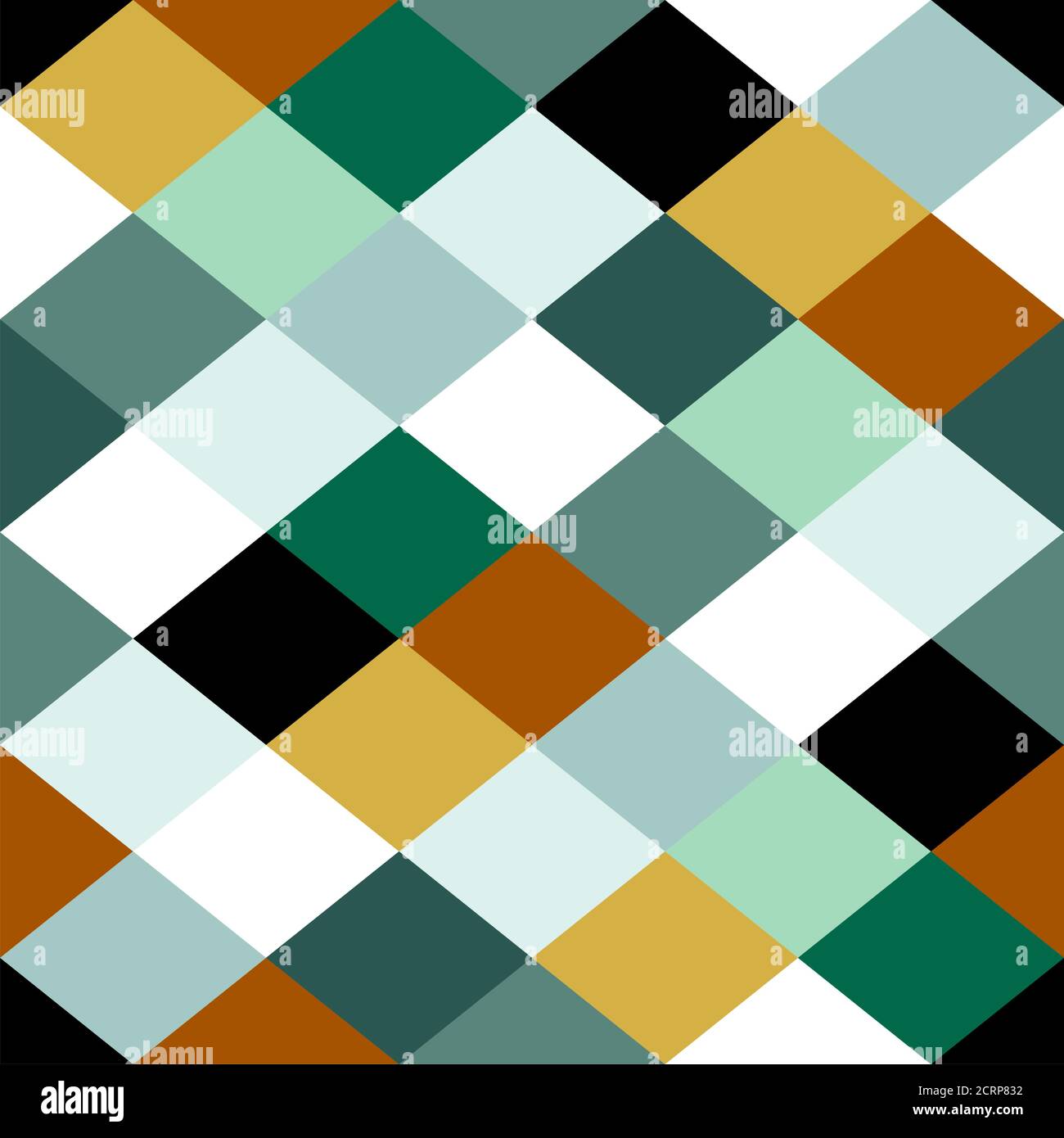 Vector seamless cube shape rhombus hi-res stock photography and images ...