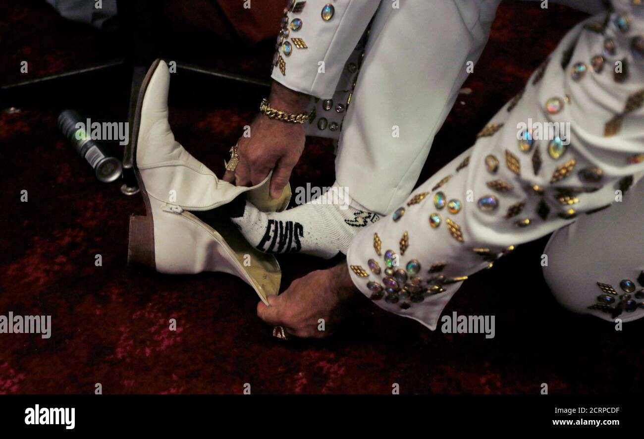 Elvis boots hi-res stock photography and images - Alamy