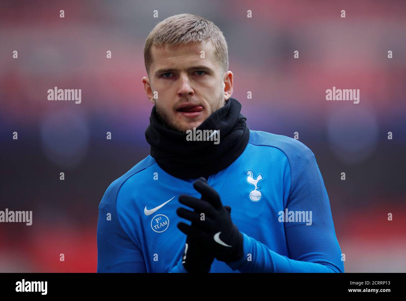 Soccer Football - Premier League - Tottenham Hotspur vs Huddersfield Town - Wembley Stadium, London, Britain - March 3, 2018   Tottenham's Eric Dier during the warm up before the match    REUTERS/Eddie Keogh    EDITORIAL USE ONLY. No use with unauthorized audio, video, data, fixture lists, club/league logos or 'live' services. Online in-match use limited to 75 images, no video emulation. No use in betting, games or single club/league/player publications.  Please contact your account representative for further details. Stock Photo