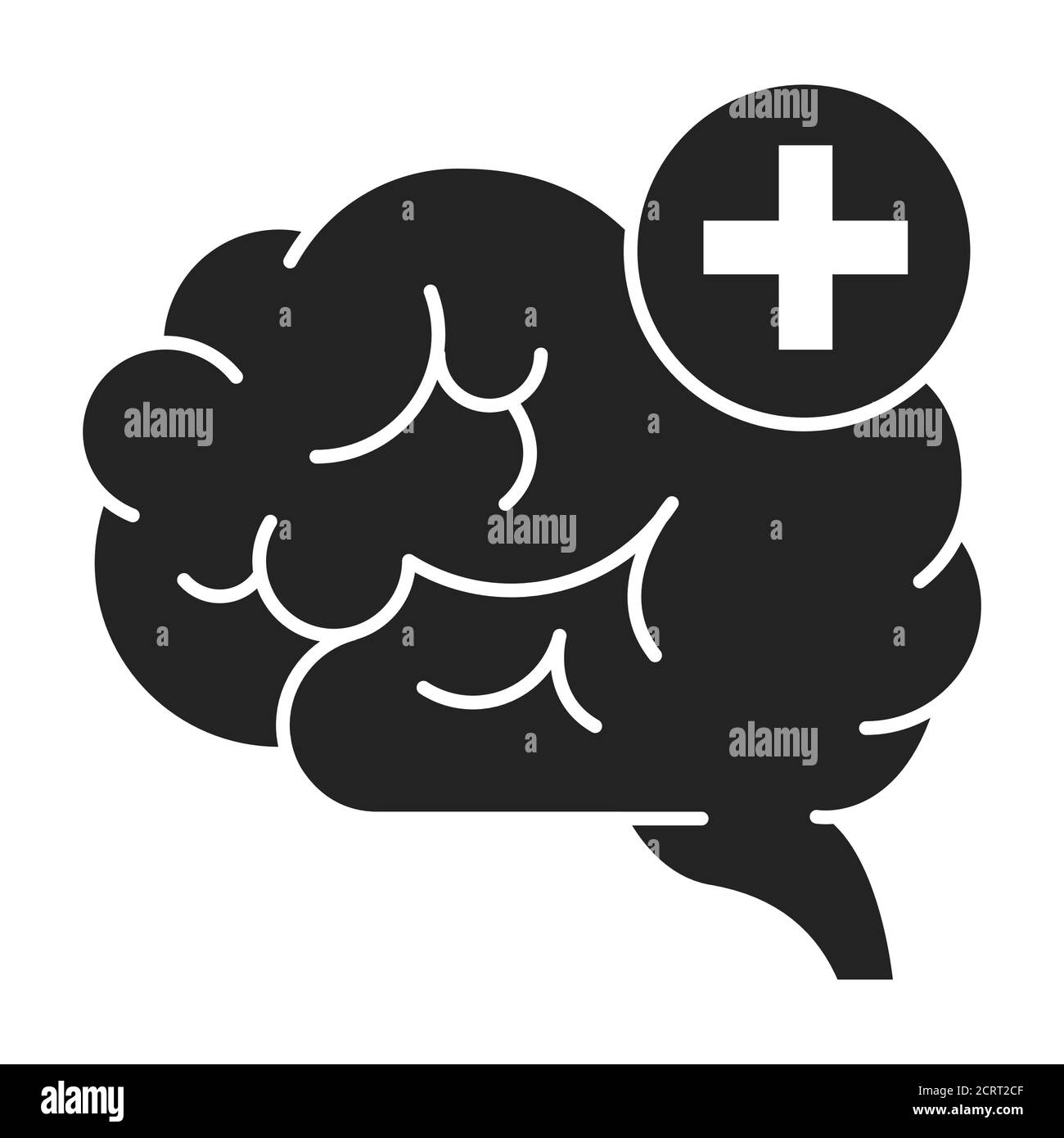 Improving brain activity black glyph icon. Exercising the brain to improve memory, focus, or daily functionality. Pictogram for web page, mobile app Stock Vector