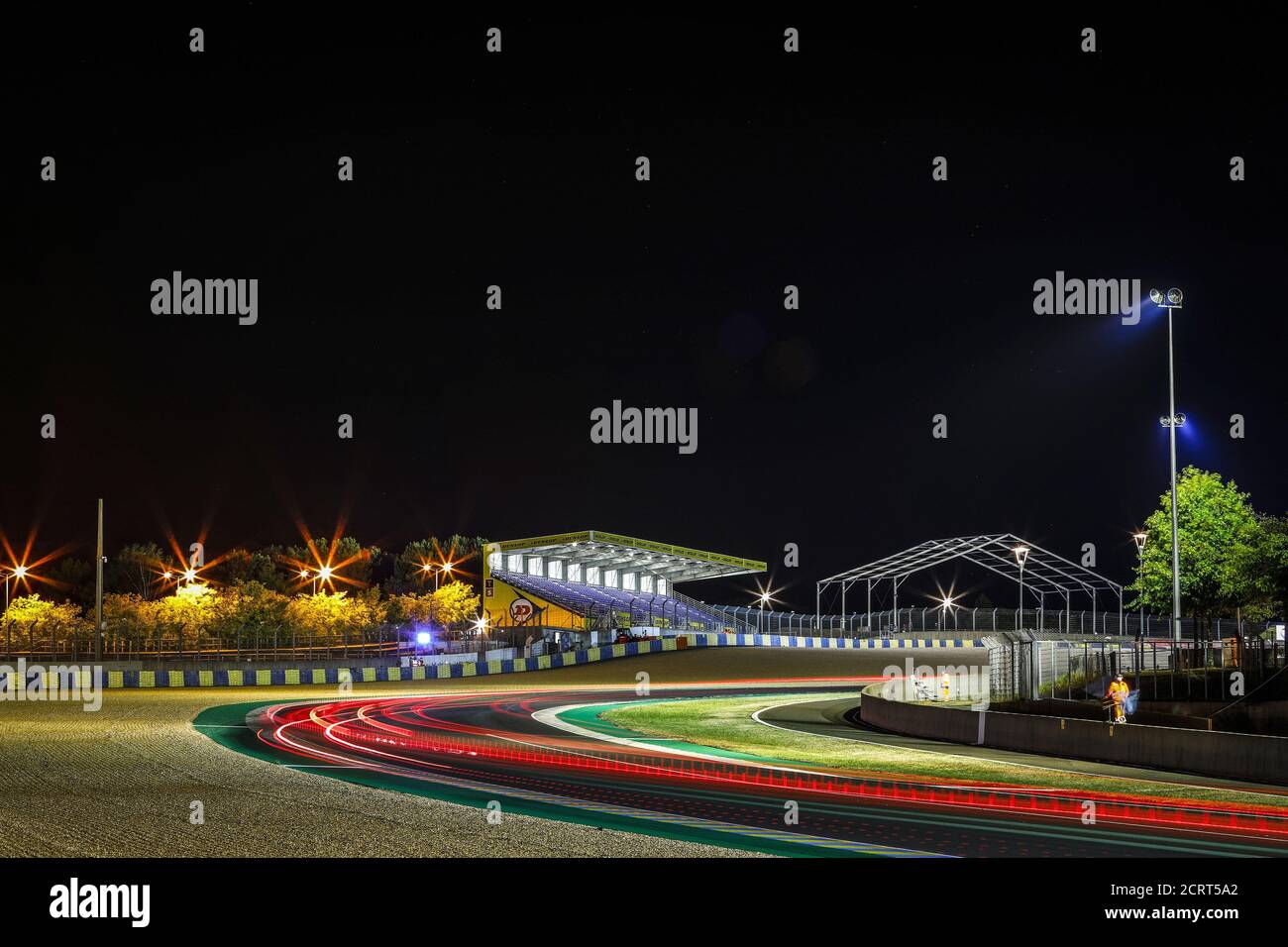 le-mans-france-20th-september-2020-ambiance-night-and-lights-during