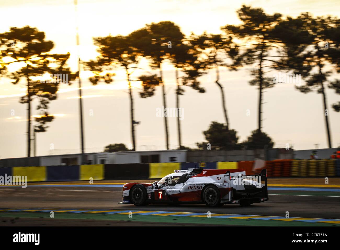 Le Mans, France. 20th September, 2020. 07 Conway Mike (gbr), Kobayashi Kamui (jpn), Lopez Jos.. Maria (arg), Toyota Gazoo Racing, Toyota TS050 Hybrid, action during the 2020 24 Hours of Le Mans, 7th round of the 2019-20 FIA World Endurance Championship on the Circuit des 24 Heures du Mans, from September 16 to 20, 2020 in Le Mans, France - Photo Francois Flamand / DPPI Credit: LM/DPPI/Francois Flamand/Alamy Live News Stock Photo