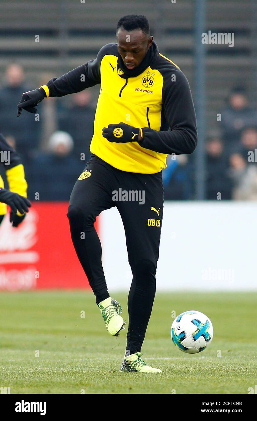 usain bolt borussia dortmund