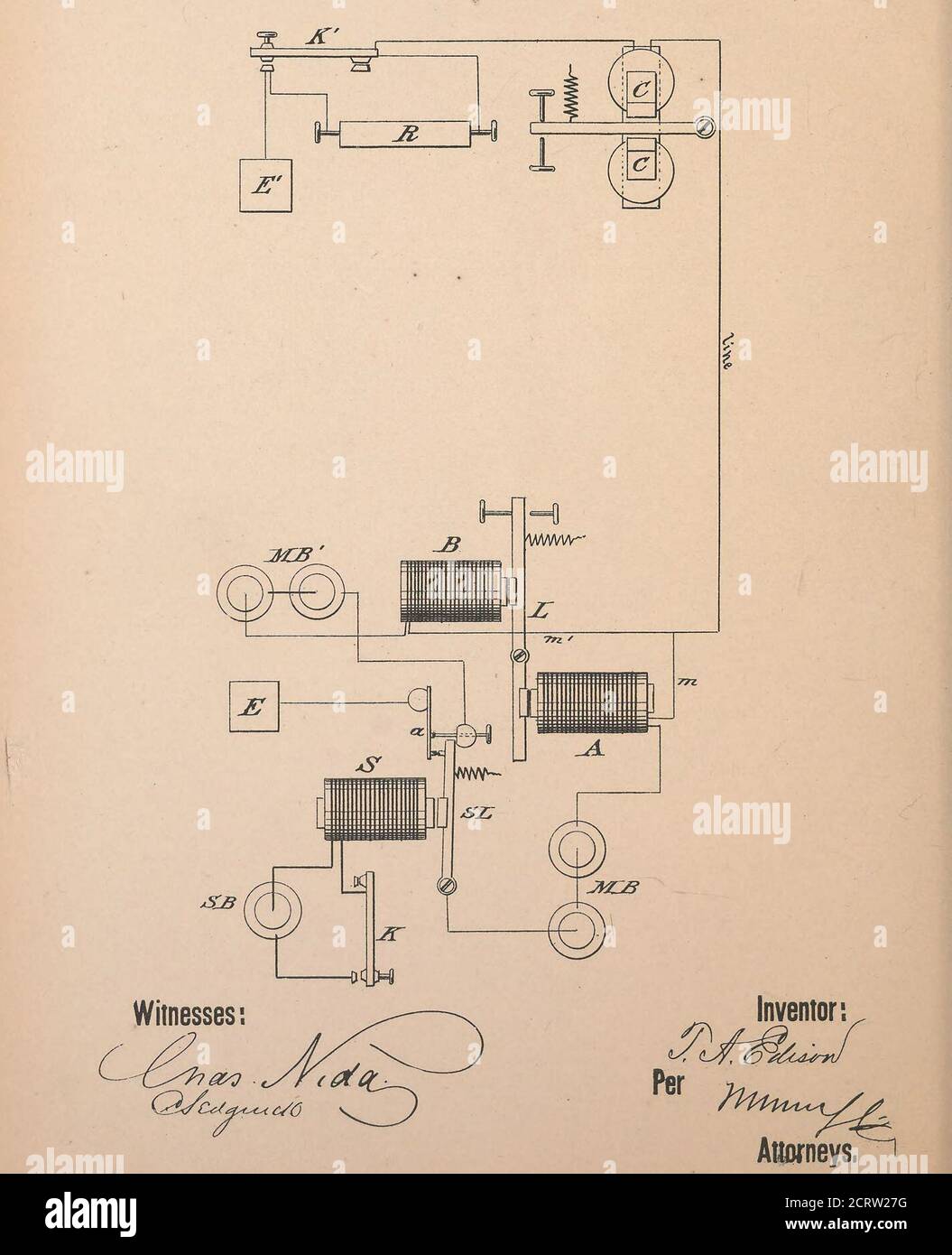 . Collection of United States patents granted to Thomas A. Edison, 1869 ...