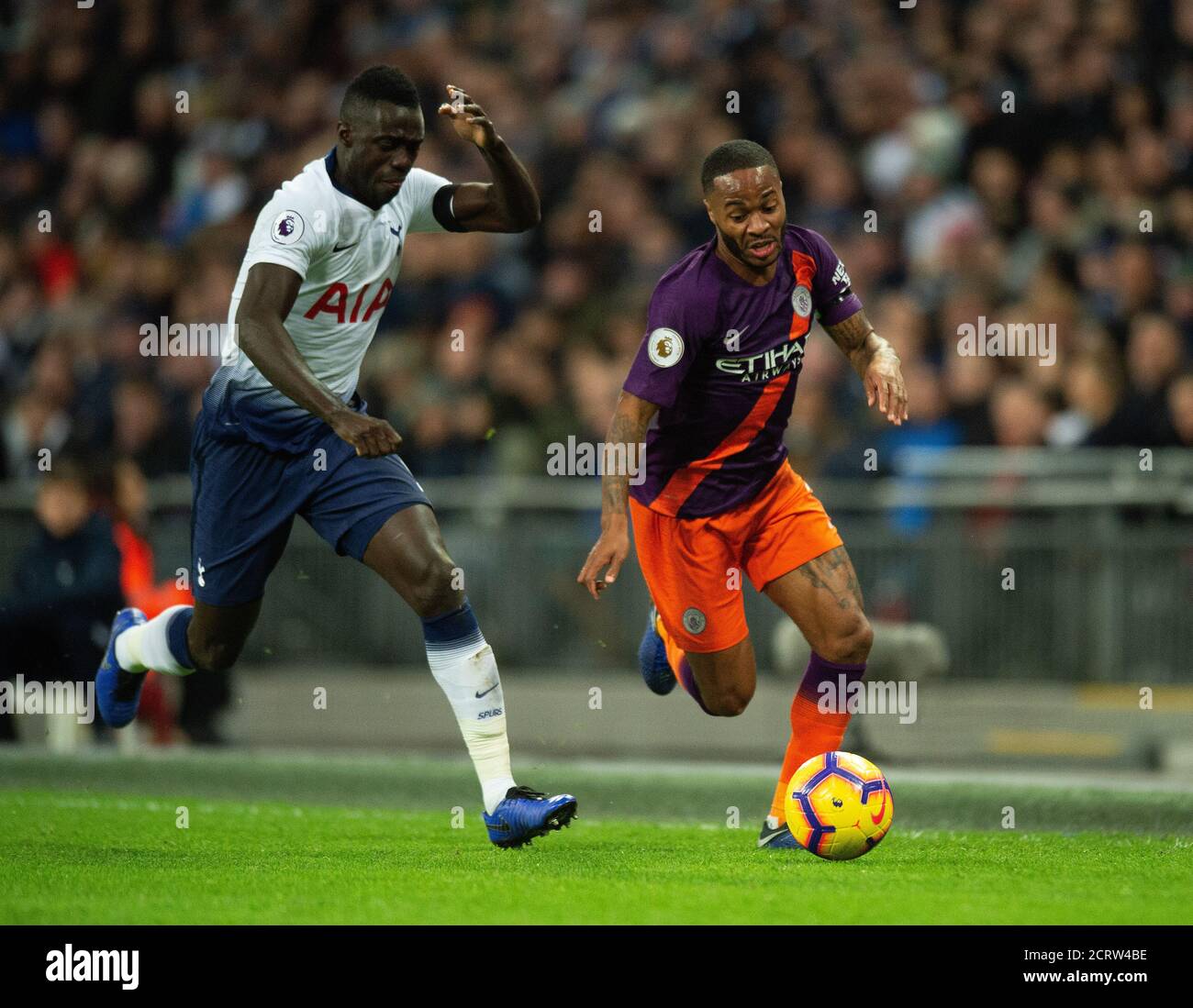 Raheem Sterling. Spurs v Manchester City. Premier League. 22/10/2018  PHOTO CREDIT : © MARK PAIN / ALAMY STOCK PHOTO Stock Photo
