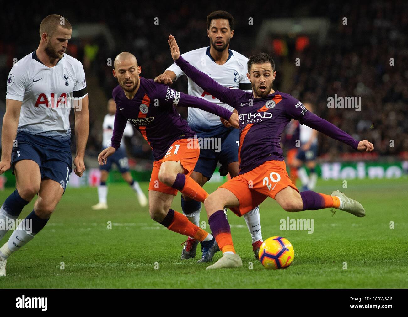 Bernardo Silva. Spurs v Manchester City. Premier League. 22/10/2018  PHOTO CREDIT : © MARK PAIN / ALAMY STOCK PHOTO Stock Photo