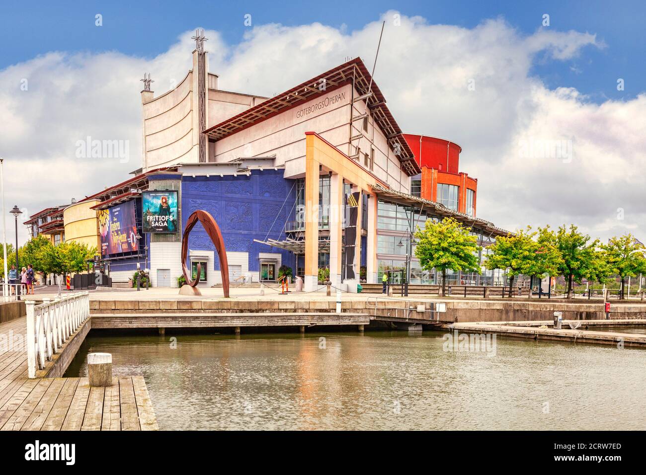 14 September 2018: Gothenburg, Sweden, The Opera House, in the Lilla ...