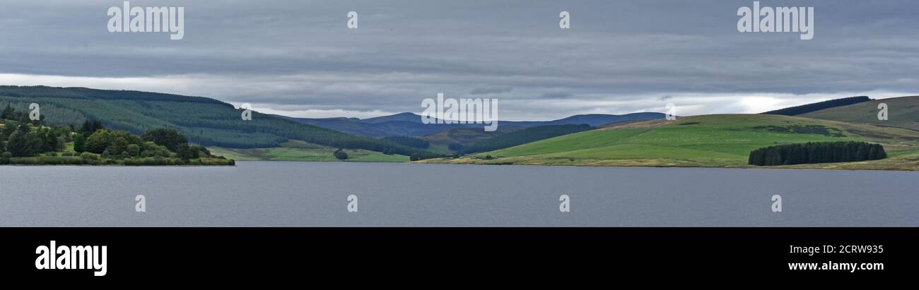 Backwater Reservoir, Glen Isla, Angus, Scotland Stock Photo