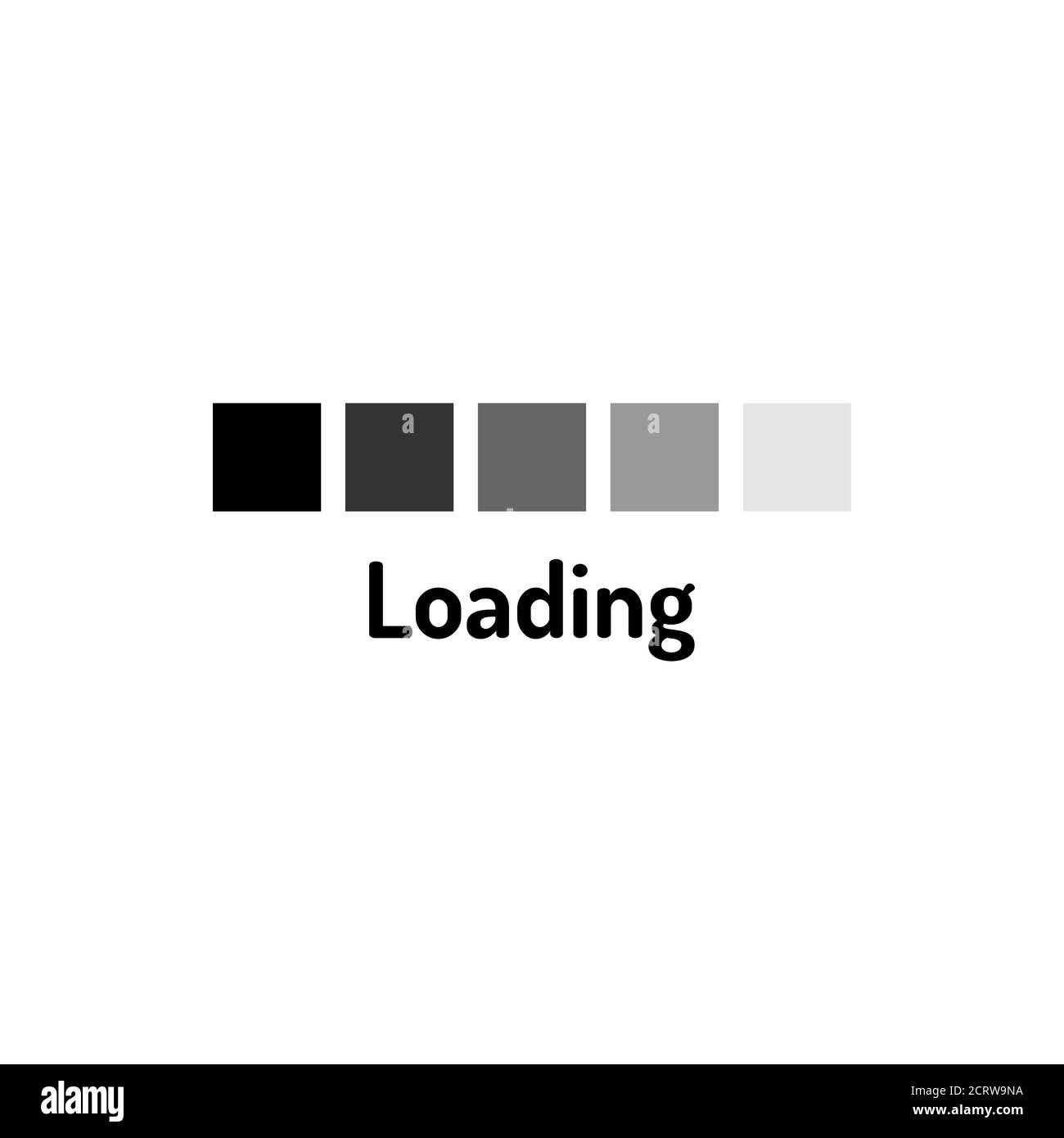 Download black flat icon. Loading sign. Vector illustration for web ...