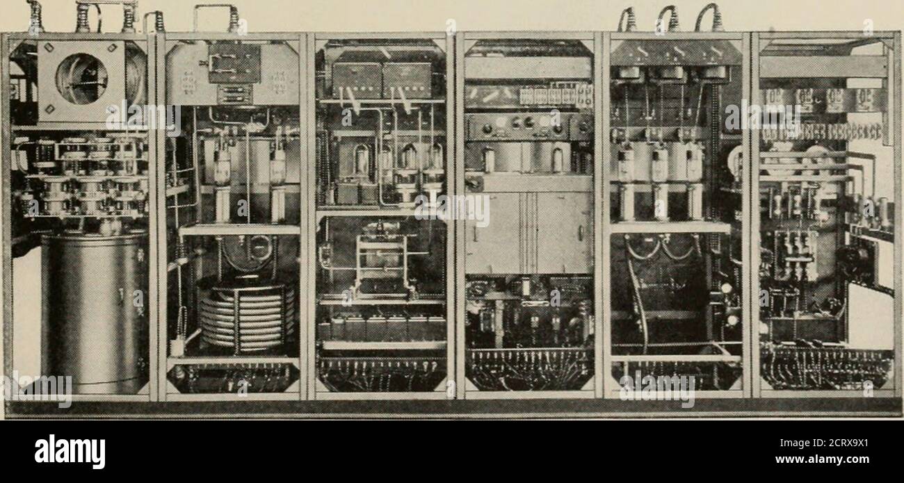 . The Bell System technical journal . Fig. 10—Panel assembly for