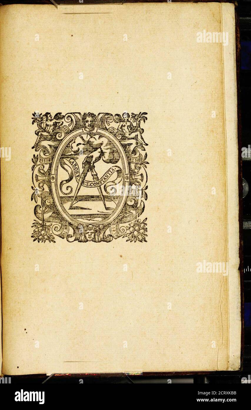 . Duodecim specula deum aliquando videre desideranti concinnata . Stock Photo