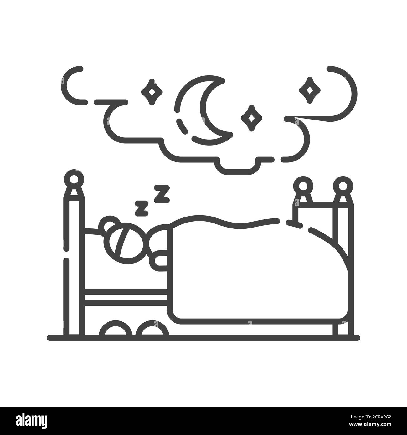 Sleep Clip Art Black And White