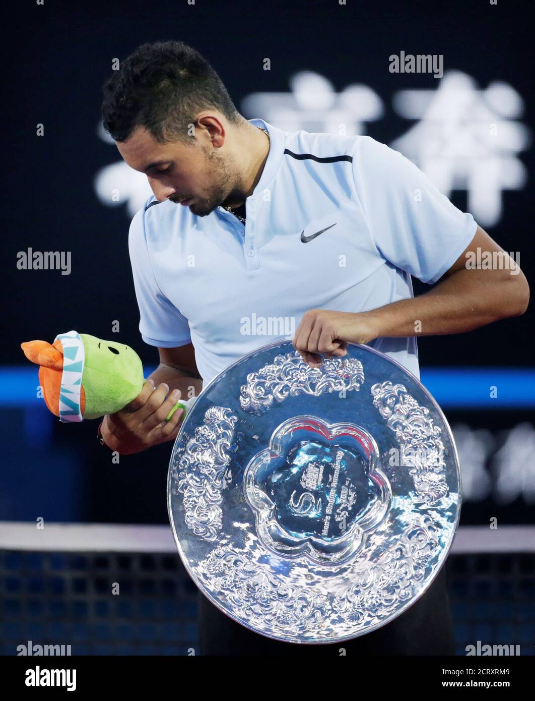 Nick kyrgios trophy hi-res stock photography and images - Alamy