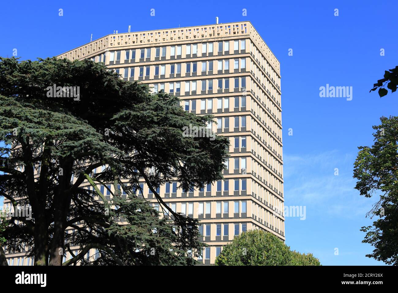 The Eagle Tower office buildings in Cheltenham UK Stock Photo Alamy