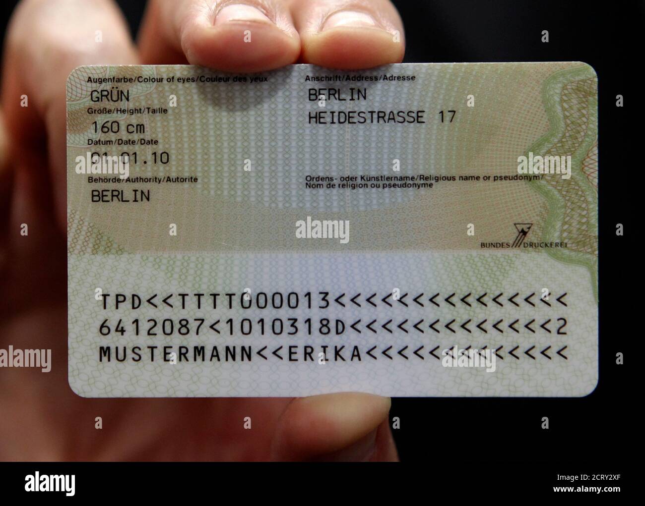 German Id Card Number