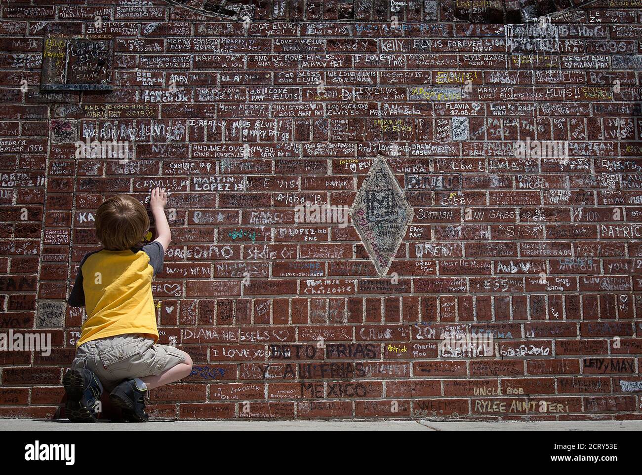 Graceland wall hires stock photography and images Alamy