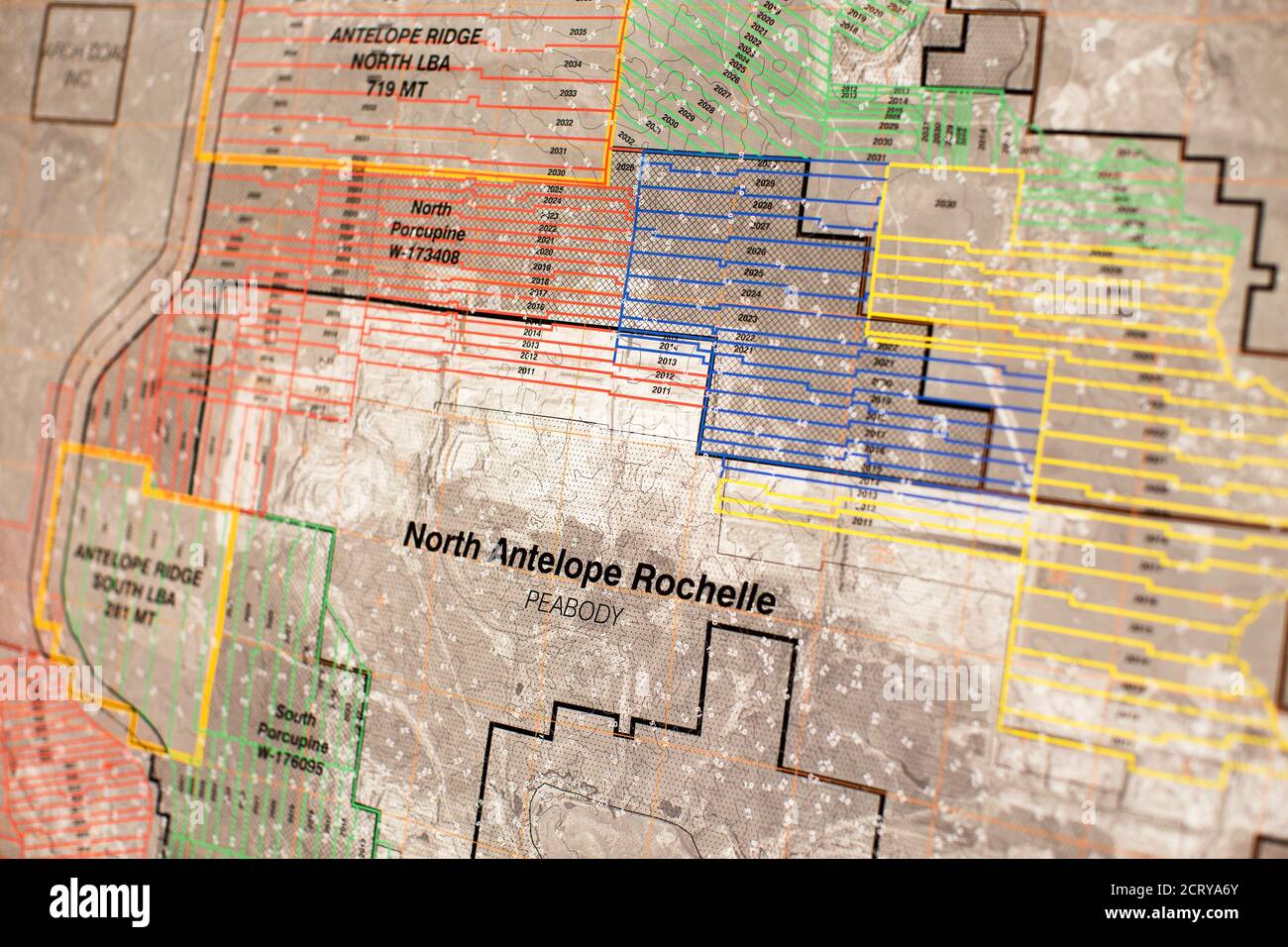 Peabody energy north antelope rochelle hi-res stock photography and