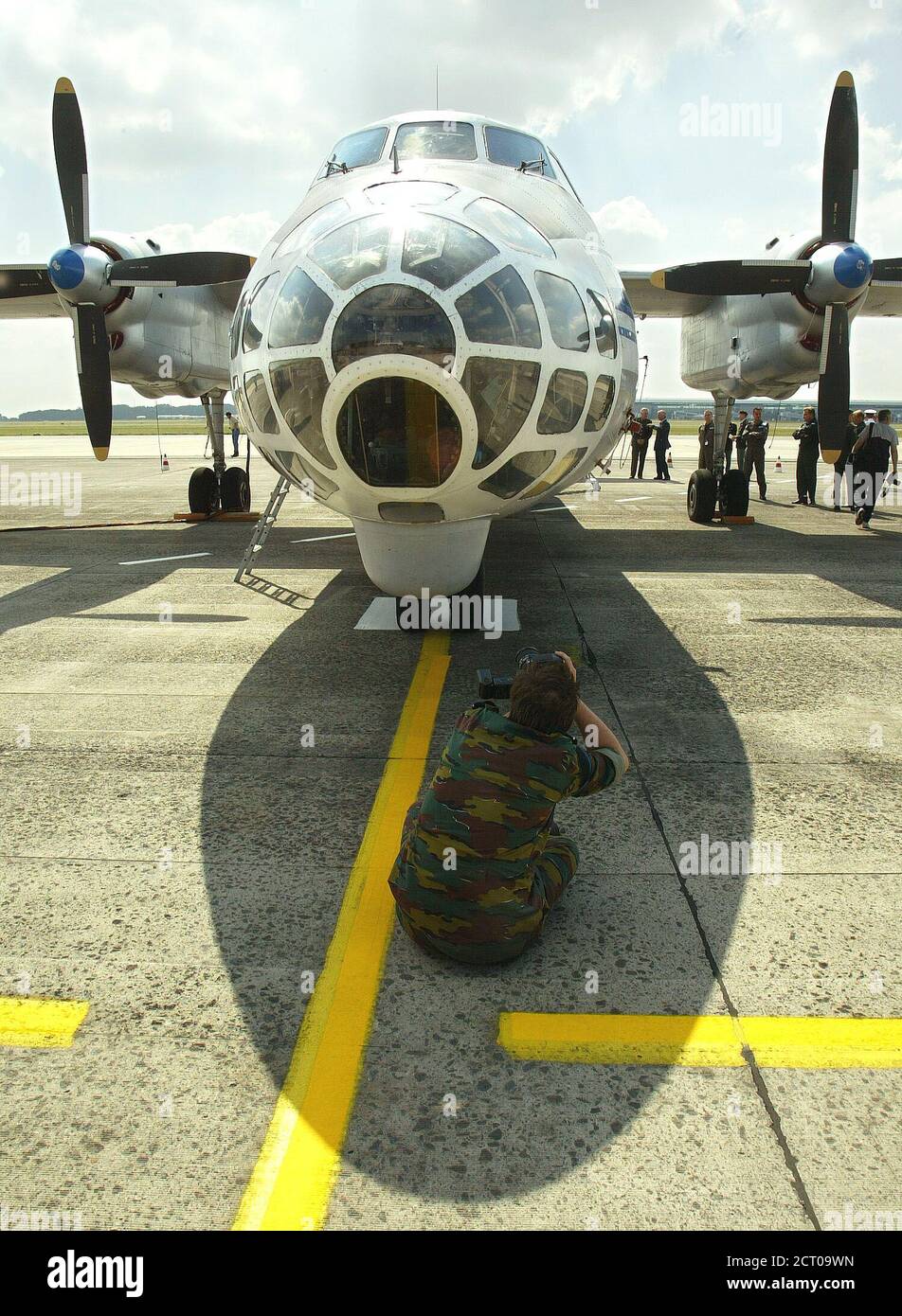 Twin Engine Turboprop Airplane High Resolution Stock Photography and ...