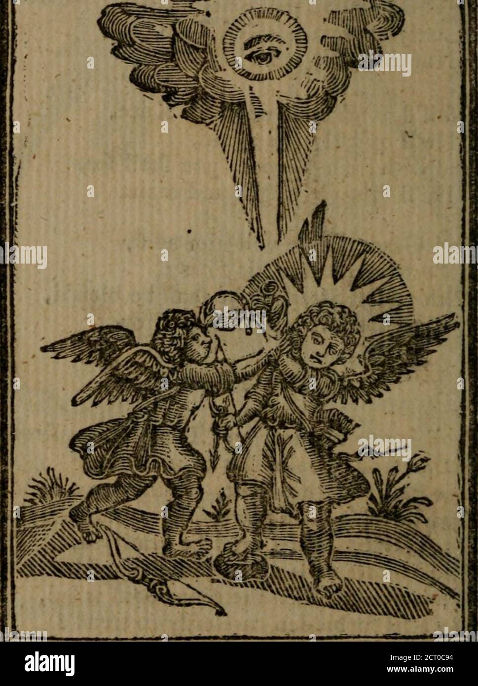 Francis Quarles' Emblems And : Hieroglyphics Of The Life Of Man, Modernized  : In Four Books . Falling. The Righteous Man May Chance To Flip-Let Satan  Make His Boall—^E Only Made