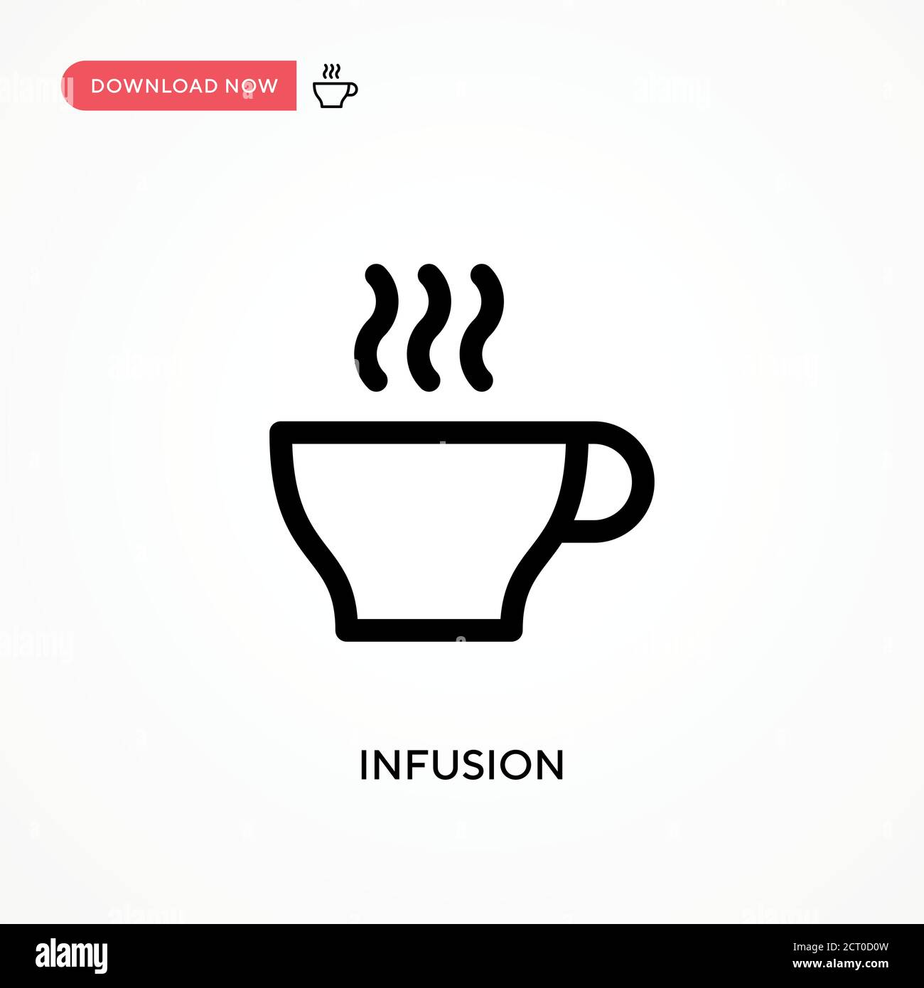 Infusion Simple vector icon. Modern, simple flat vector illustration ...