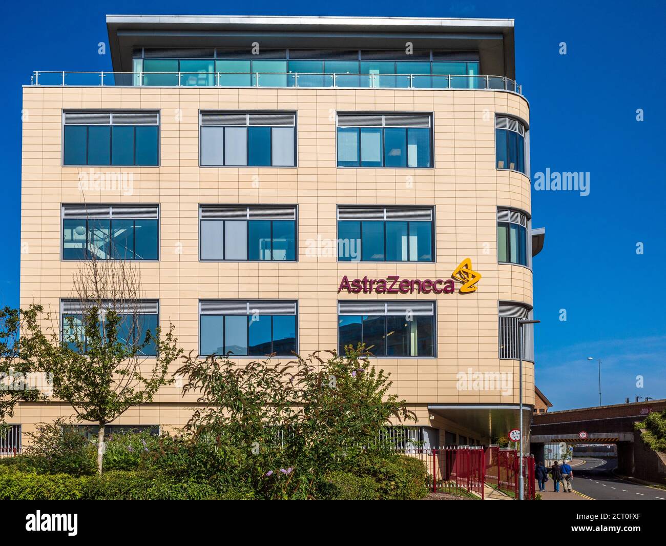 AstraZeneca Cambridge - Corporate Offices HQ - Academy House Cambridge Stock Photo