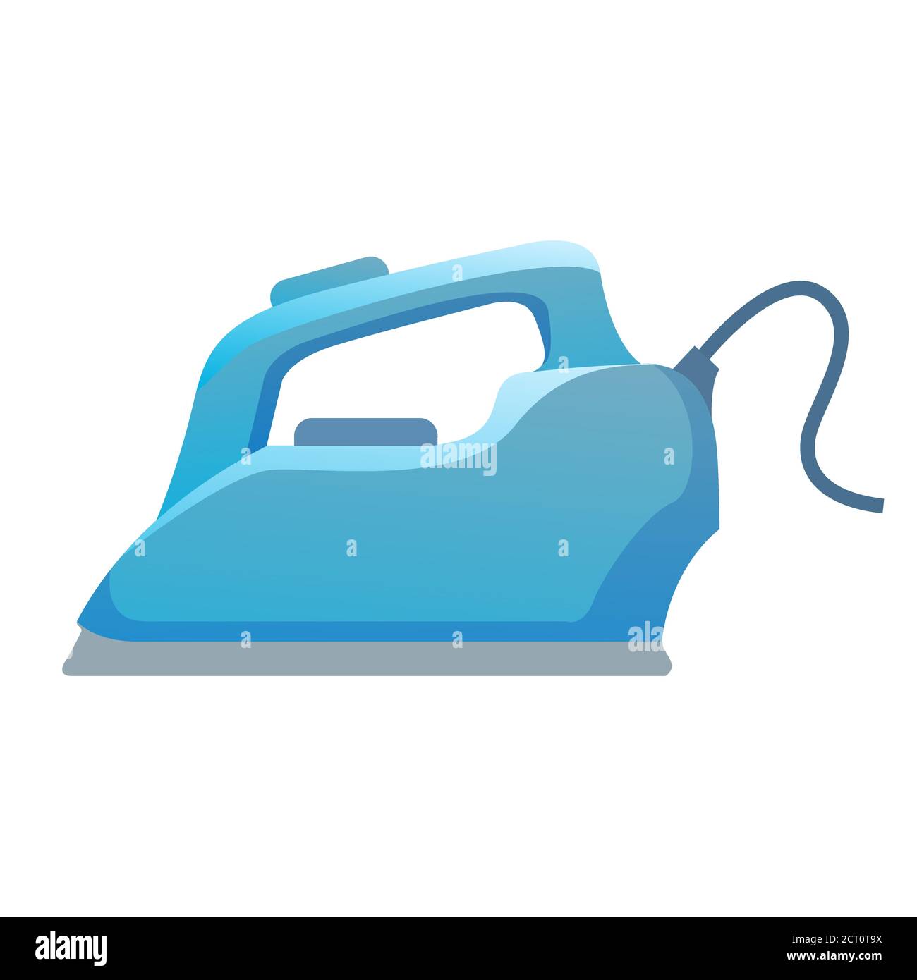 Electric iron . Householding equipment . Smoothing iron steam.Household